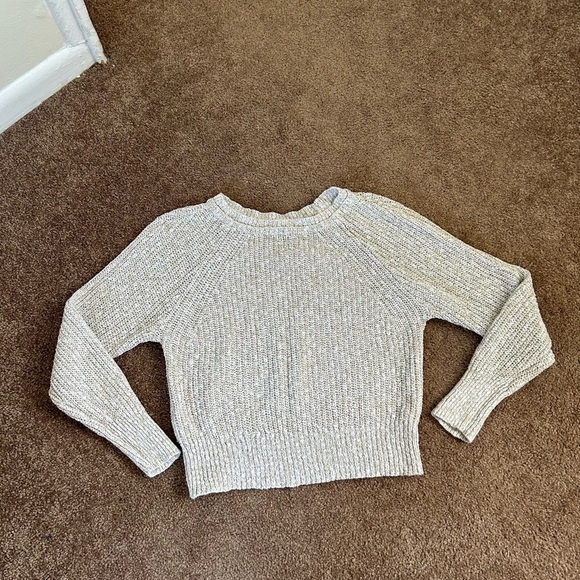 Free People Cream Knit Sweater - Picture 2 of 4